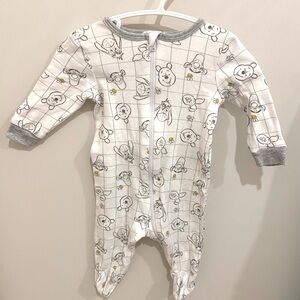 Disney pajamas 0-3 months Winnie the Pooh